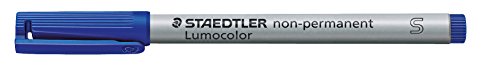 STAEDTLER Lumocolor Non-Permanent-Marker 311S, blau VE=1 von Staedtler