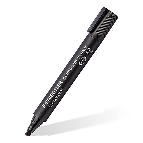 STAEDTLER Lumocolor Permanent-Marker 350, schwarz VE=6 von STAEDTLER