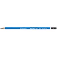 STAEDTLER Mars Lumograph Bleistift 3B blau 1 St. von Staedtler