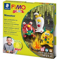 STAEDTLER Modelliermasse FIMO® kids Monster mehrfarbig von Staedtler
