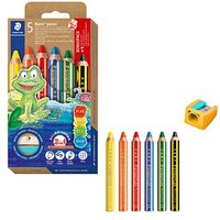 STAEDTLER Noris® junior 140 Buntstifte farbsortiert, 6 St. von Staedtler