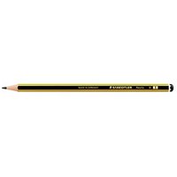 STAEDTLER Noris 120 Bleistift B schwarz/gelb 1 St. von Staedtler