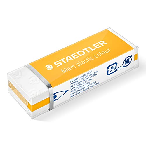 STAEDTLER Radierer Mars plastic colour, geringe Krümelbildung, Phthalat- und latexfrei, 1 Stück, 52650E1-11 STAEDTLER Radierer Mars plastic colour, geringe Krümelbildung, Phthalat- und latexfrei, 1 Stück, 52650E1-11 von Staedtler