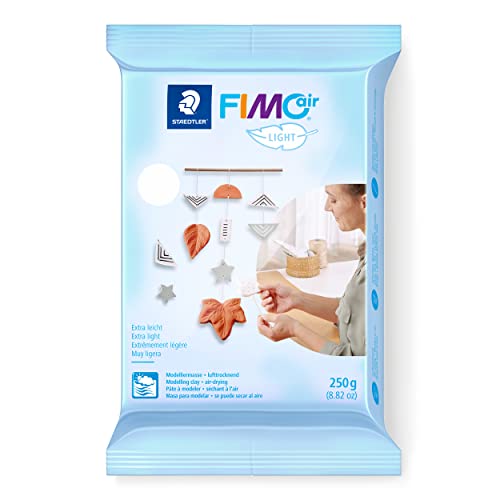 STAEDTLER 8131-0 FIMOair Light - Extra-Light Air Drying Modelling Clay, 250g - White (Pack of 1) STAEDTLER 8131-0 FIMOair Light - Extra-Light Air Drying Modelling Clay, 250g - White (Pack of 1) von Staedtler