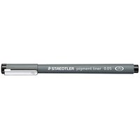 STAEDTLER pigment liner 308 Fineliner schwarz 0,05 mm, 1 St. von Staedtler