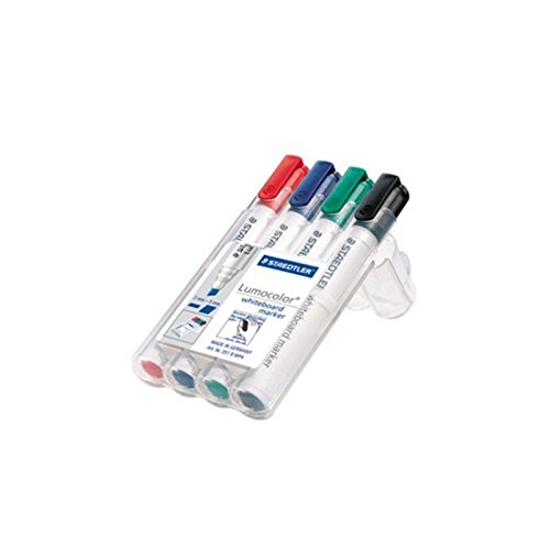 Staedtler© Board-Marker Lumocolor© 351 B whiteboard marker, STAEDTLER Box mit 4 Farben von Staedtler