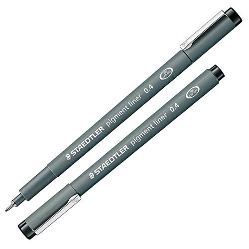 Staedtler© Feinschreiber pigment liner, 0,4 mm, schwarz von Staedtler