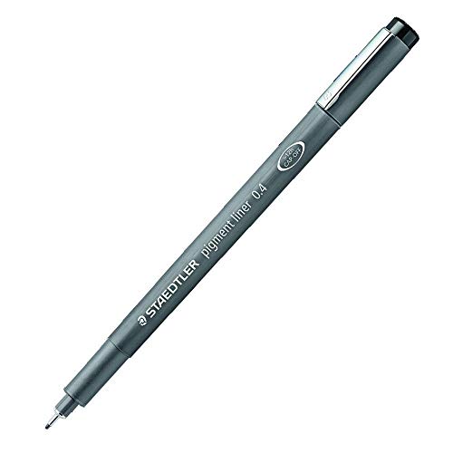 Staedtler 308 04-9 Fein-Liner und Pigmentliner schwarz von Staedtler