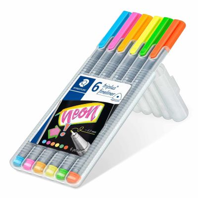 Staedtler 334 Fineliner triplus 6 Stück von Staedtler