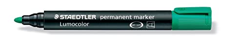 Staedtler 352-5 Staedtler 352-5 Lumocolor Permanent Marker, Rundspitze, grün Staedtler 352-5 Staedtler 352-5 Lumocolor Permanent Marker, Rundspitze, grün von Staedtler