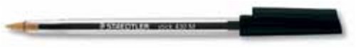 Staedtler 430 Stick Kugelschreiber, 1,0 mm Spitze 0,35 mm Line Black Ref 430 m-9 [Pack 10] von STAEDTLER
