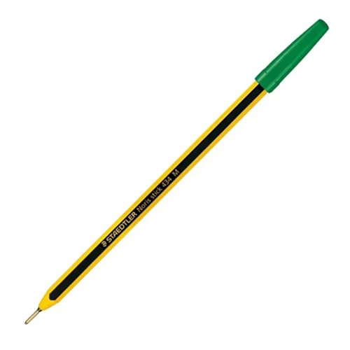 Staedtler 434 05 Noris Stick Kugelschreiber, 1 mm, 20 Stück, grün Staedtler 434 05 Noris Stick Kugelschreiber, 1 mm, 20 Stück, grün von Staedtler