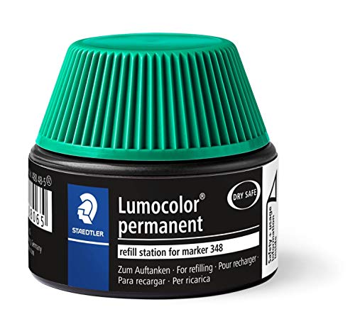 Staedtler 488 48 Lumocolor duo permanent marker Nachfüllstation für 342/348, grün Staedtler 488 48 Lumocolor duo permanent marker Nachfüllstation für 342/348, grün von Staedtler