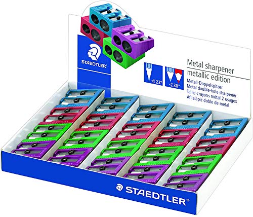 Staedtler 510 20 PR2 510 20 Metalldoppelspitzer, 1 Stück von Staedtler