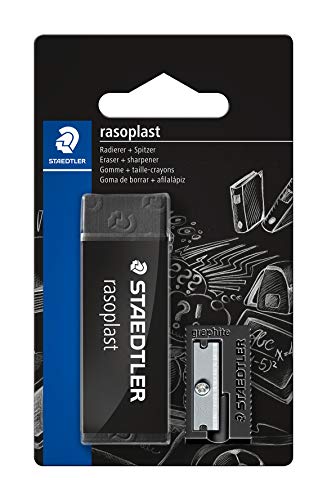 STAEDTLER 526 9-S1BK Blisterkarte mit 1 ST rasoplast Radierer und 1 ST Kunststoffspitzer STAEDTLER 526 9-S1BK Blisterkarte mit 1 ST rasoplast Radierer und 1 ST Kunststoffspitzer von Staedtler
