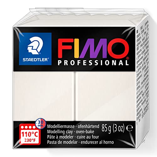 STAEDTLER 8004-03 ST Modelliermasse, FIMO Professional 85g Porcelain, Standard von Staedtler