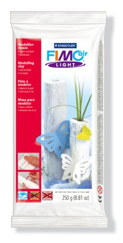 Staedtler 8131 - Fimoair Light Modelliermasse, 250 g, weiß Staedtler 8131 - Fimoair Light Modelliermasse, 250 g, weiß von Staedtler