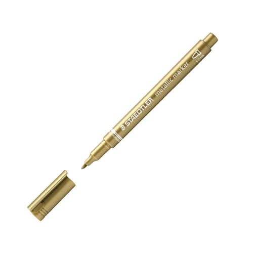 Staedtler 8323-11 Marker, Rundspitze 1-2 mm gold, 1 marker von STAEDTLER