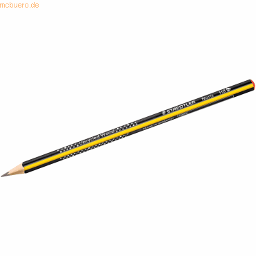 Staedtler Bleistift Noris 183 HB gelb-schwarz gestreift von Staedtler