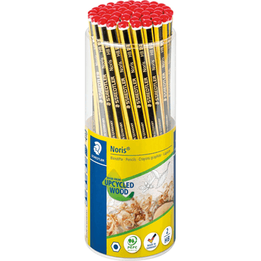 Staedtler Bleistift Noris HB im Köcher 50 Stück Staedtler Bleistift Noris HB im Köcher 50 Stück von Staedtler