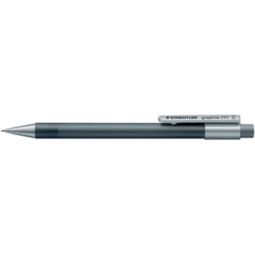 Staedtler Druckbleistift graphite 777 - 0,5 mm B grau transparent von Staedtler