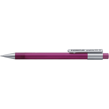 Staedtler Druckbleistift graphite 777 - 0,5 mm B magenta transparent von Staedtler