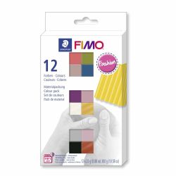FIMO Soft Fashion 12 Halbblöcke je 25g von Staedtler
