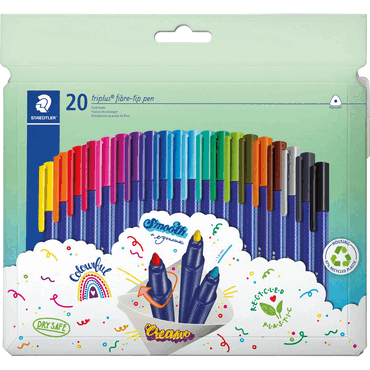 Staedtler Fasermaler triplus color rPP 20 Sück Staedtler Fasermaler triplus color rPP 20 Sück von Staedtler