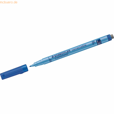 Staedtler Folienstift Lumocolor correctable F blau Staedtler Folienstift Lumocolor correctable F blau von Staedtler