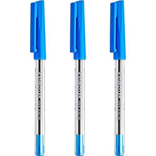 STAEDTLER Kugelschreiber, mittelgroß, 0,5 mm, 430 m, glatt, Blau STAEDTLER Kugelschreiber, mittelgroß, 0,5 mm, 430 m, glatt, Blau von STAEDTLER
