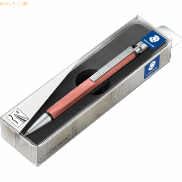 Staedtler Kugelschreiber Concrete aus Beton B betonrot von Staedtler
