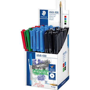 Staedtler Kugelschreiber stick 430 M Köcher 50 Stück von Staedtler