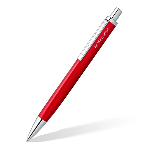STAEDTLER Kugelschreiber triplus 444 M, Farbe Roaring Red, inkl. individueller Laser-Gravur STAEDTLER Kugelschreiber triplus 444 M, Farbe Roaring Red, inkl. individueller Laser-Gravur von Staedtler