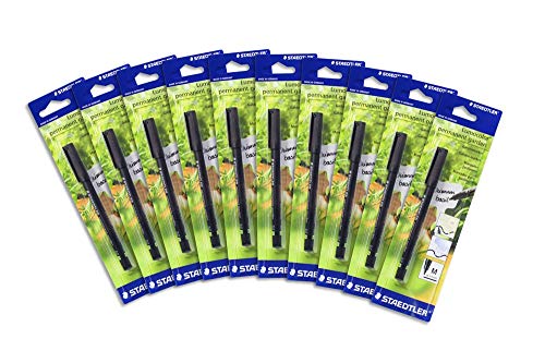 STAEDTLER Lumocolor Permanent Garden 319 GM Marker, Schwarz, 10 Stück STAEDTLER Lumocolor Permanent Garden 319 GM Marker, Schwarz, 10 Stück von Staedtler