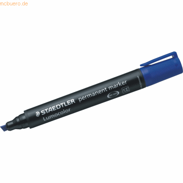 Staedtler Marker Lumocolor permanent 2-5mm blau von Staedtler