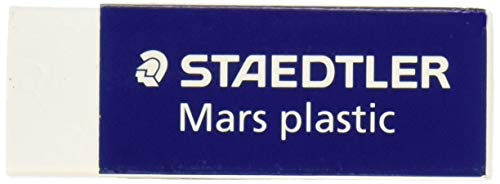 Staedtler Mars STD52650 Radiergummi, latexfrei, weiß, 1 Stück von Staedtler