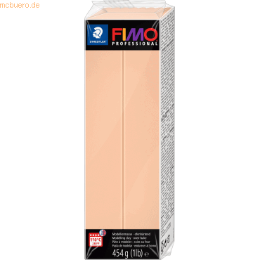 Staedtler Modelliermasse Fimo professional Kunststoff 454g cameo Großb von Staedtler