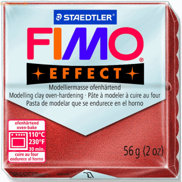 Staedtler Modelliermasse Fimo soft 56g kupfer metallic von Staedtler