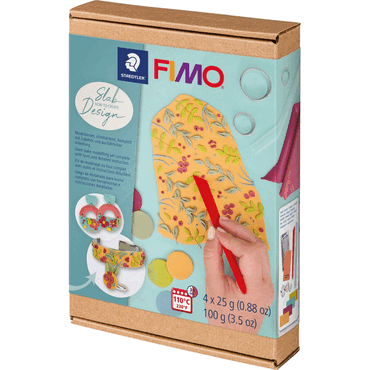 Staedtler Modelliermasse Set Fimo HTC slab design von Staedtler