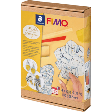 Staedtler Modelliermasse Set Fimo HtC marmor desig von Staedtler