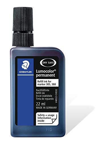 Staedtler Nachfülltinte Lumocolor für Permanentmarker blau von Staedtler