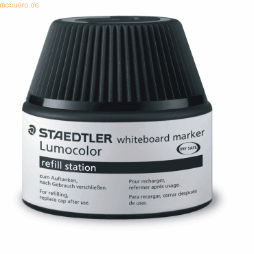 Staedtler Nachfülltinte Whiteboardmarker schwarz von Staedtler