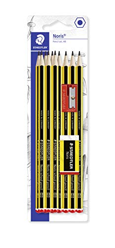 Staedtler Noris HB Pencil, Eraser & Sharpener Set von Staedtler