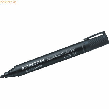 Staedtler Permanentmarker Lumocolor 2mm schwarz Staedtler Permanentmarker Lumocolor 2mm schwarz von Staedtler
