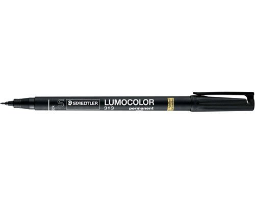 Staedtler Permanentmarker Lumocolor permanent Universal Pen, 10 Pack (10 Pack, schwarz) von Staedtler