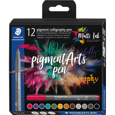Staedtler Pigment calligraphy pen 12 Stück von Staedtler