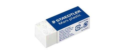 Staedtler Radiergummi, Kunststoff, Mars Plastic, Mini, Weiß, 6 Stück Staedtler Radiergummi, Kunststoff, Mars Plastic, Mini, Weiß, 6 Stück von Staedtler