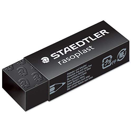 Staedtler Radiergummi Rasoplast, Schwarz, 3 Stück Staedtler Radiergummi Rasoplast, Schwarz, 3 Stück von Staedtler