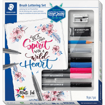 Staedtler Schreibgeräteset Brush Lettering Set 9 Stück Staedtler Schreibgeräteset Brush Lettering Set 9 Stück von Staedtler