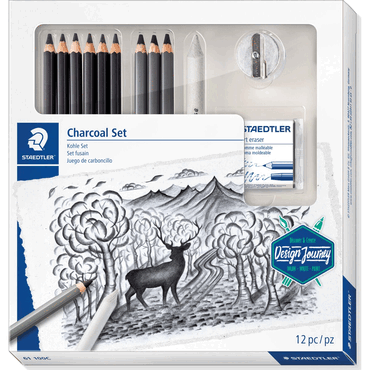Staedtler Schreibgeräteset Charcoal Set Staedtler Schreibgeräteset Charcoal Set von Staedtler